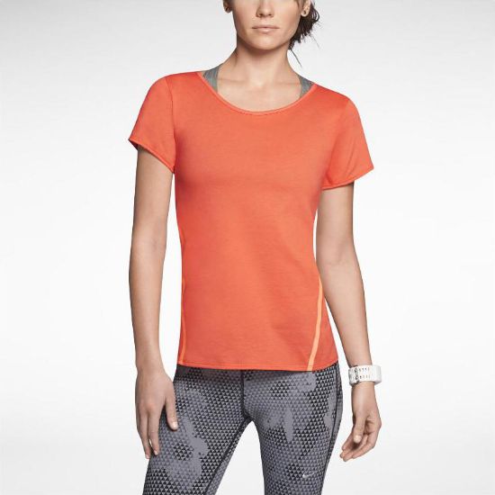 Slika Nike Tailwind Loose Short-Sleeve Running Shirt