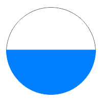 White/blue